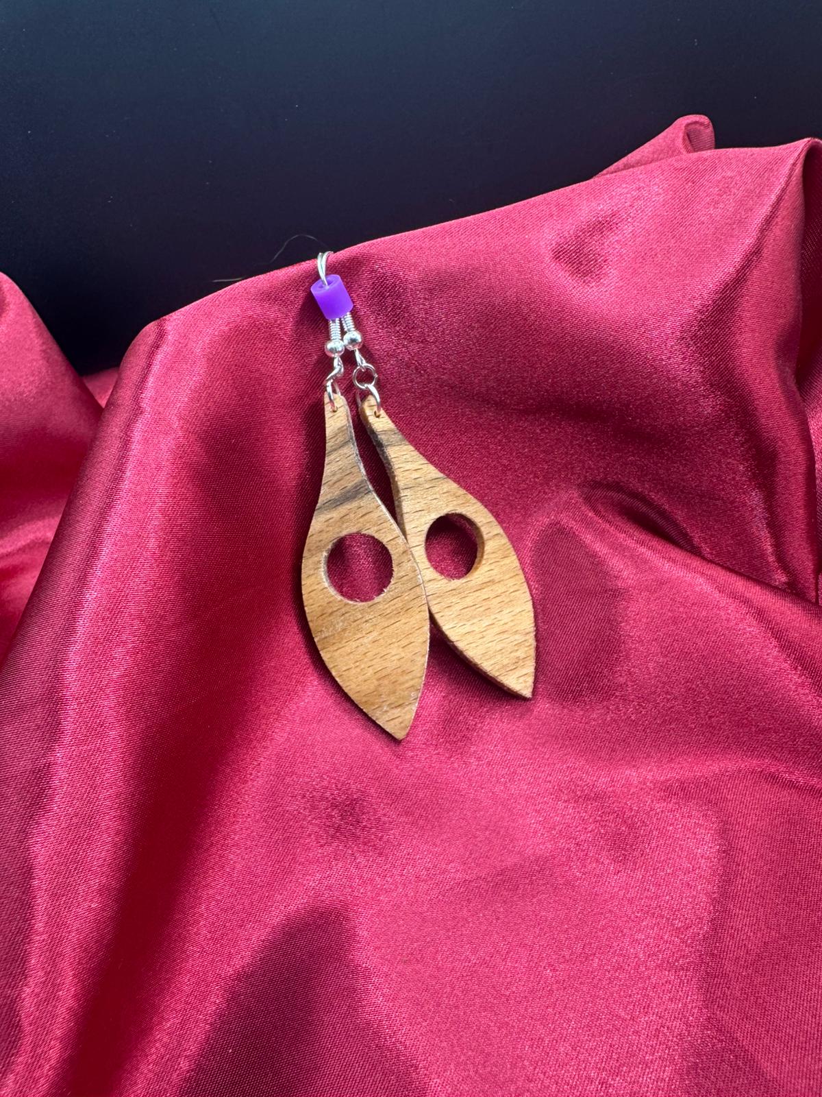 BOUCLES D'OREILLES HÊTRE