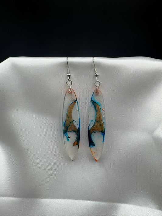 BOUCLES D'OREILLES EPOXY