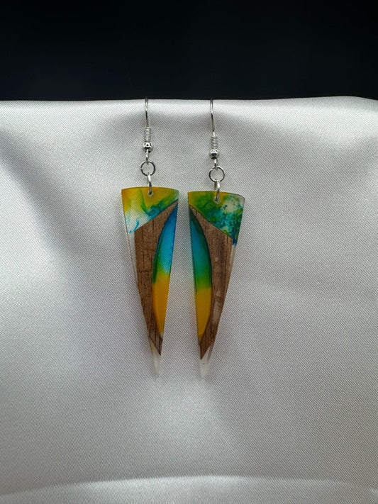 BOUCLES D'OREILLES EPOXY