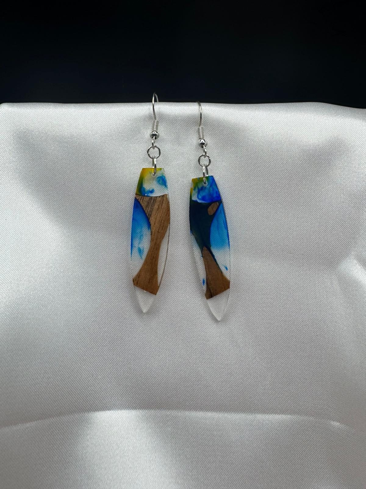 BOUCLES D'OREILLES EPOXY