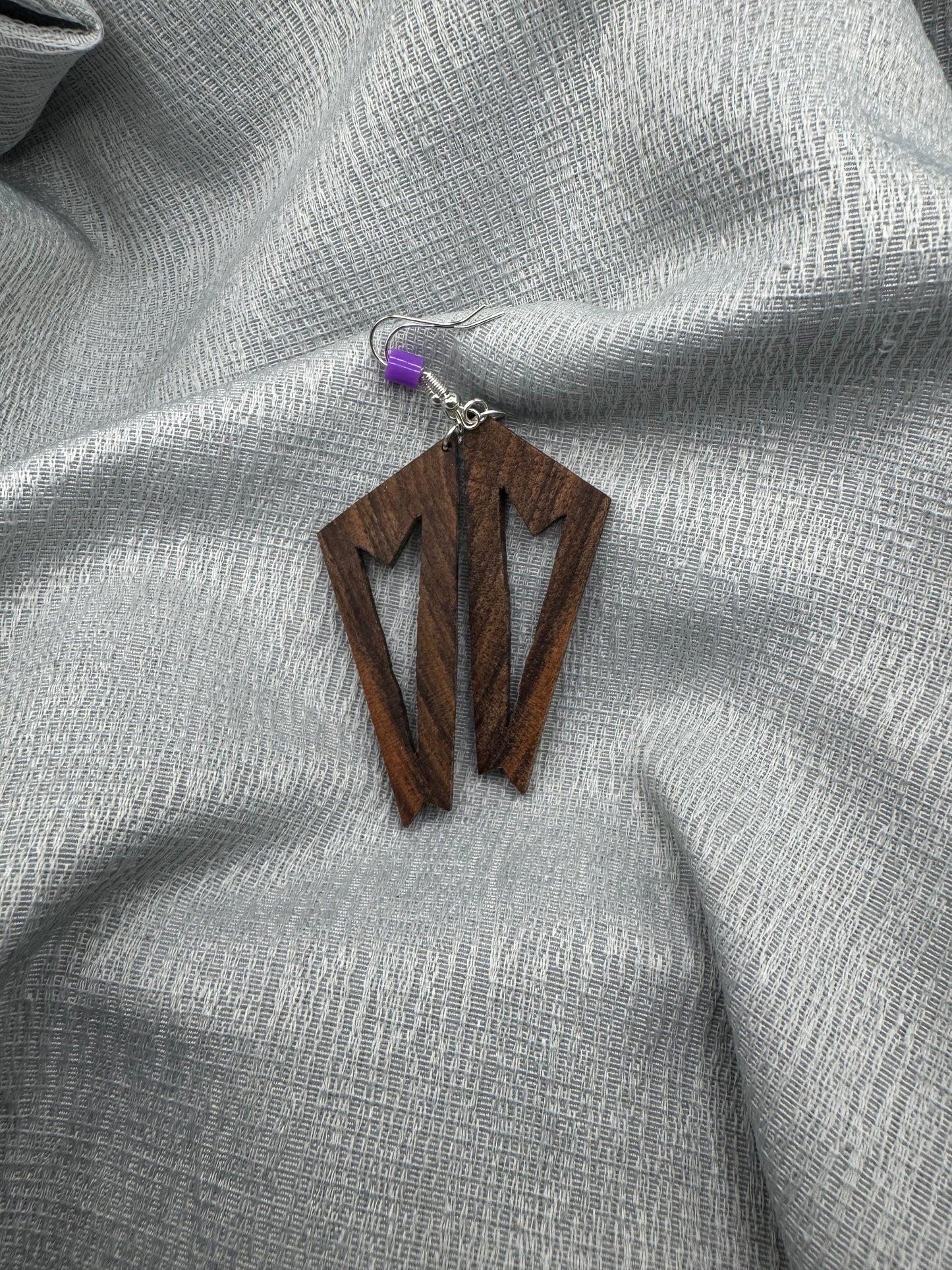 BOUCLES D'OREILLES NOYER