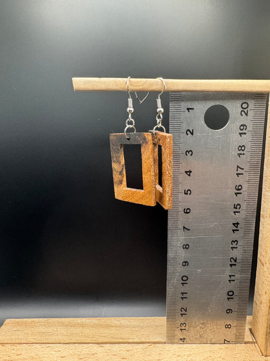 BOUCLES D'OREILLES NOYER