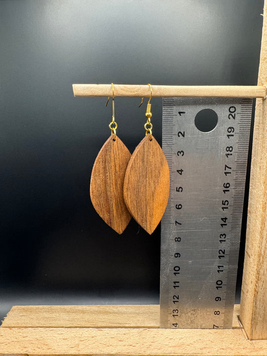 BOUCLES D'OREILLES NOYER