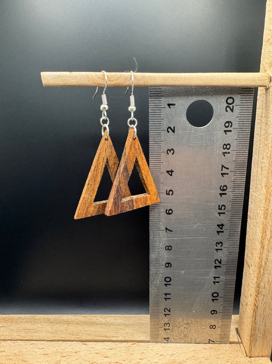 BOUCLES D'OREILLES NOYER