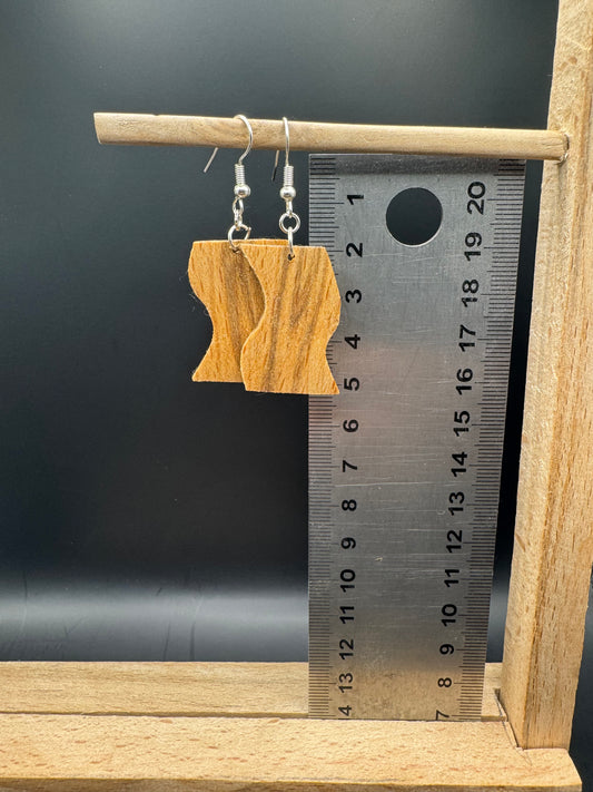 BOUCLES D'OREILLES HÊTRE