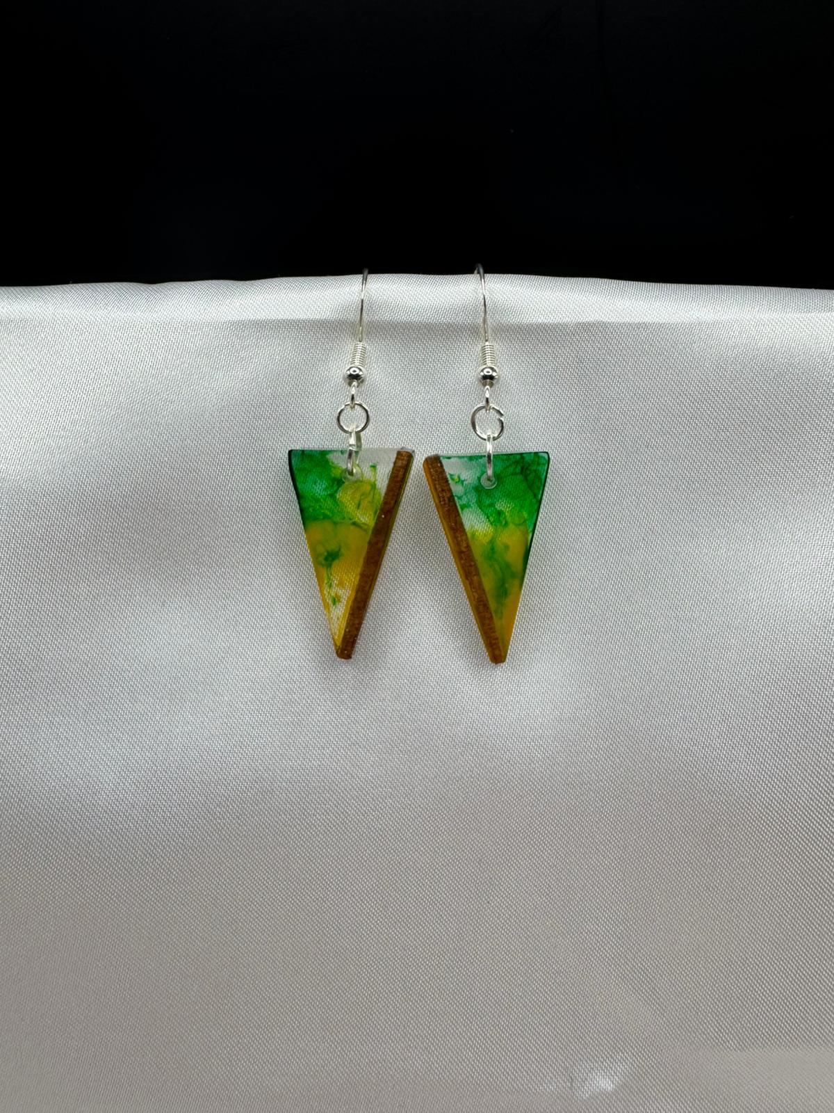 BOUCLES D'OREILLES EPOXY