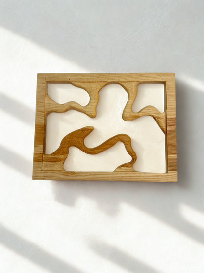 CADRE FRÊNE OLIVIER