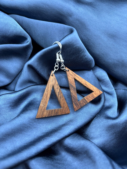 BOUCLES D'OREILLES NOYER