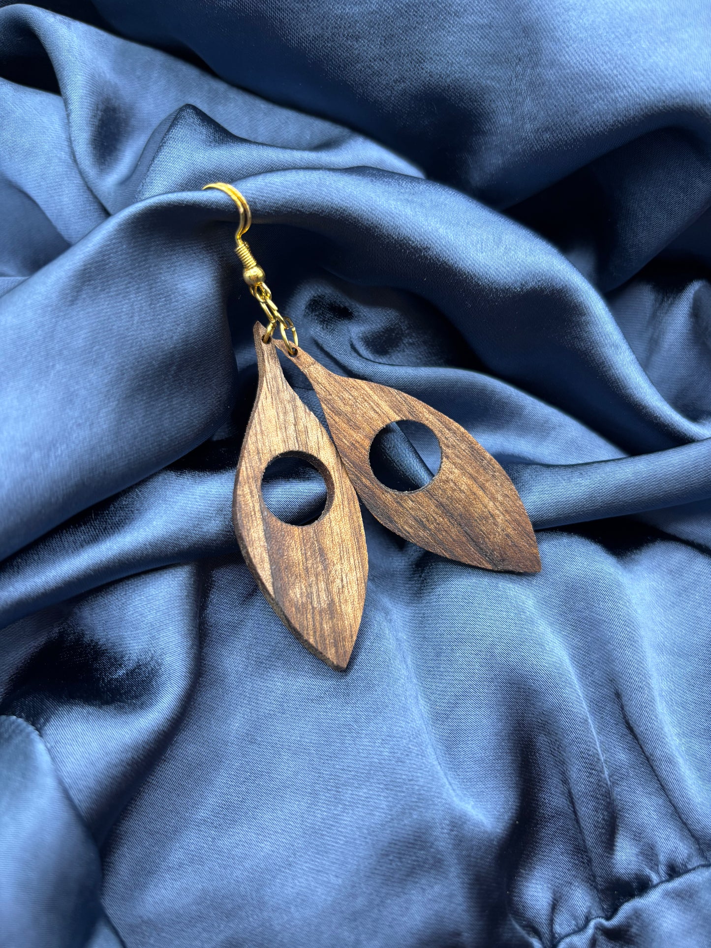 BOUCLES D'OREILLES NOYER