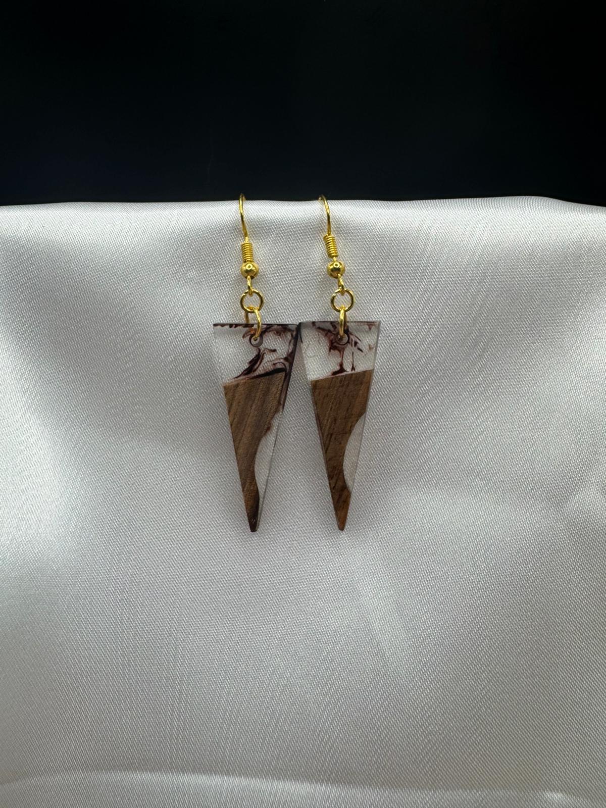 BOUCLES D'OREILLES EPOXY