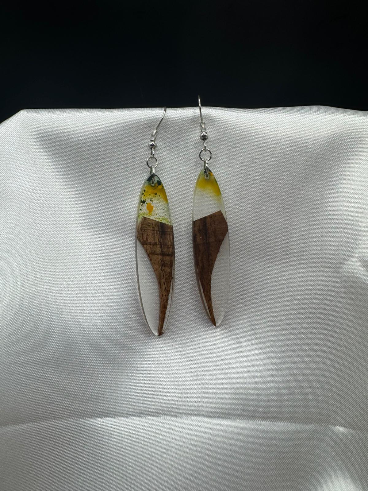 BOUCLES D'OREILLES EPOXY