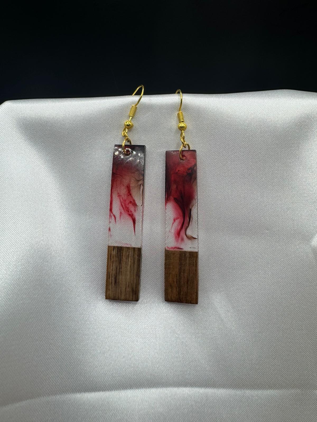 BOUCLES D'OREILLES EPOXY