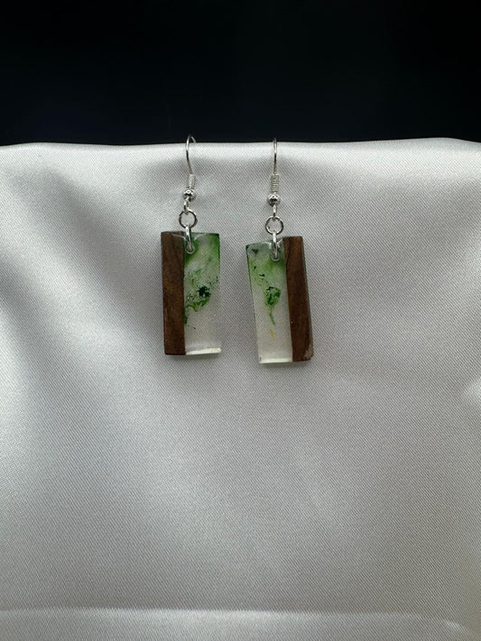 BOUCLES D'OREILLES EPOXY