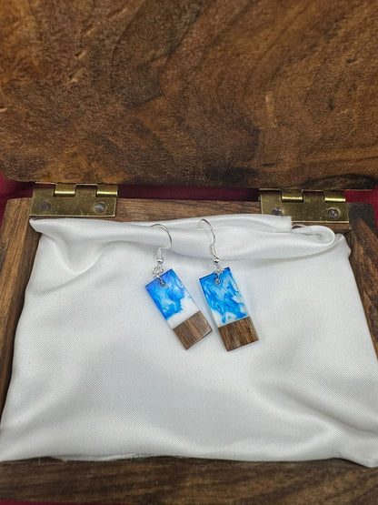 BOUCLES D'OREILLES EPOXY