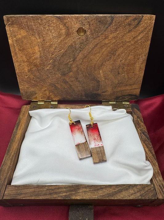 BOUCLES D'OREILLES EPOXY