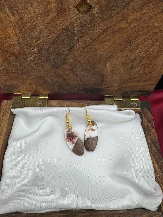 BOUCLES D'OREILLES EPOXY