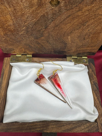 BOUCLES D'OREILLES EPOXY