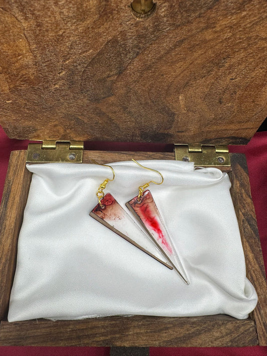 BOUCLES D'OREILLES EPOXY