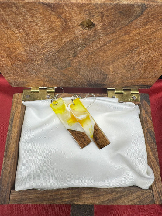 BOUCLES D'OREILLES EPOXY