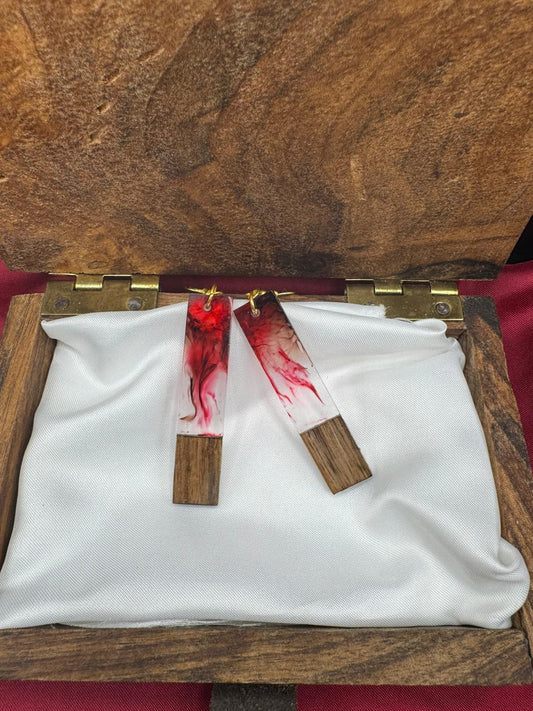 BOUCLES D'OREILLES EPOXY