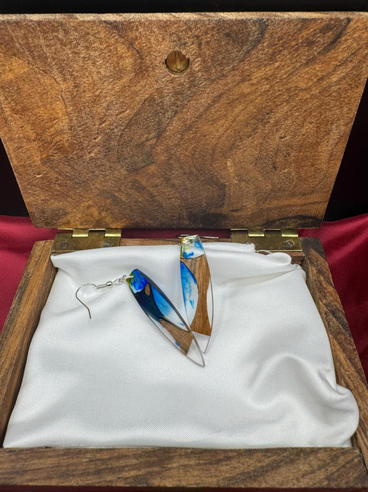 BOUCLES D'OREILLES EPOXY