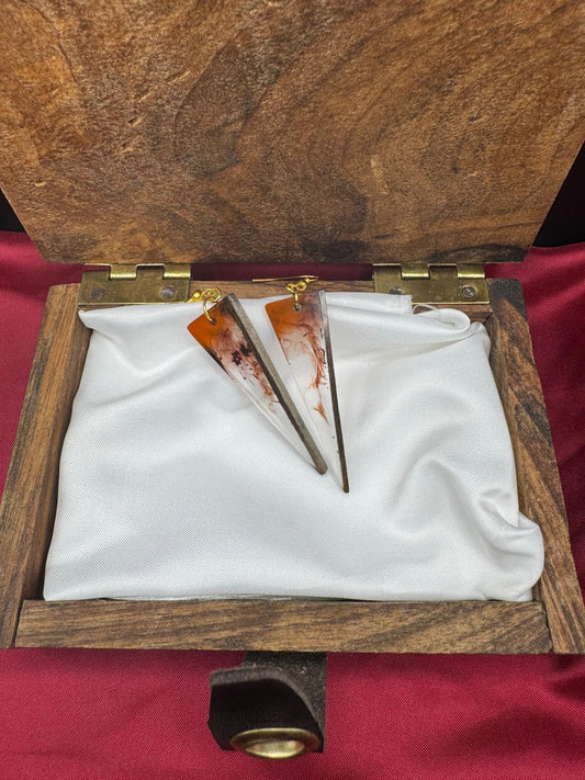 BOUCLES D'OREILLES EPOXY