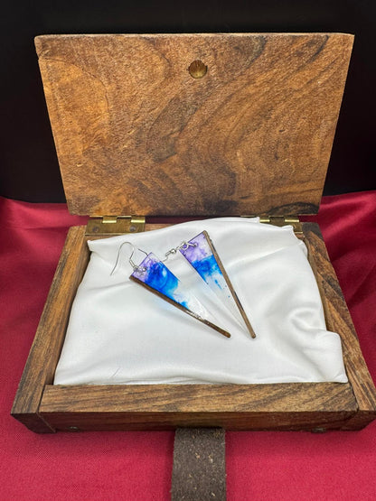 BOUCLES D'OREILLES EPOXY