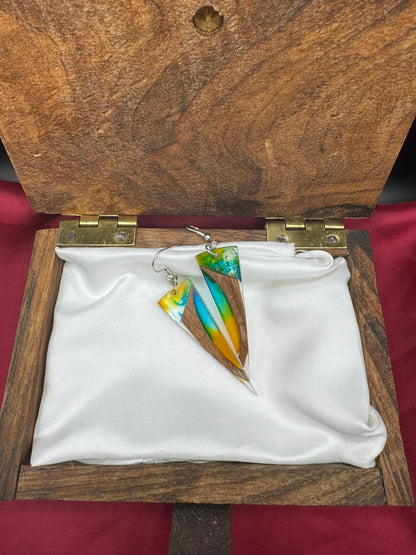 BOUCLES D'OREILLES EPOXY