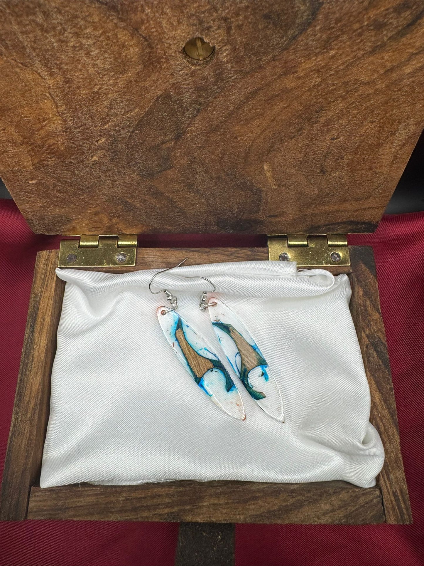 BOUCLES D'OREILLES EPOXY