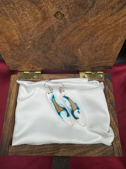 BOUCLES D'OREILLES EPOXY