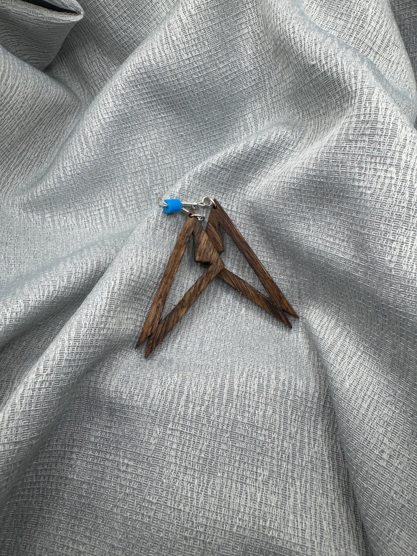 BOUCLES D'OREILLES NOYER