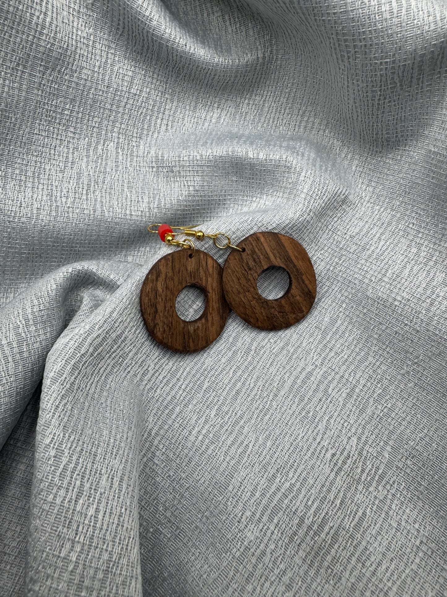 BOUCLES D'OREILLES NOYER