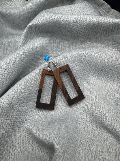 BOUCLES D'OREILLES NOYER