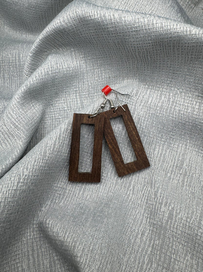 BOUCLES D'OREILLES NOYER