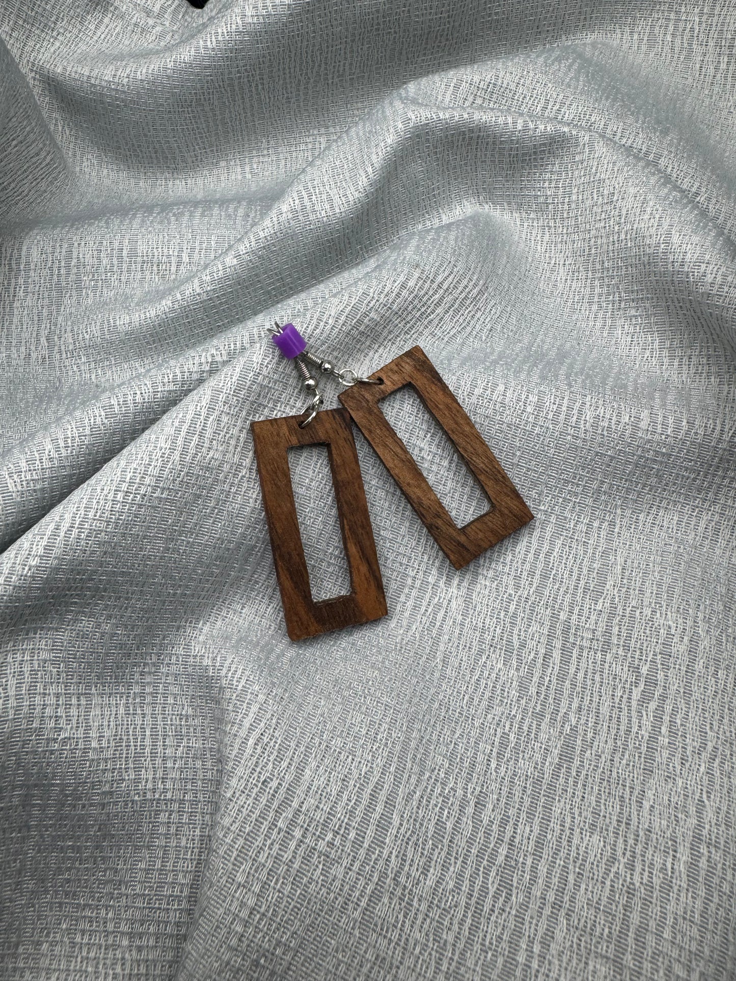 BOUCLES D'OREILLES NOYER