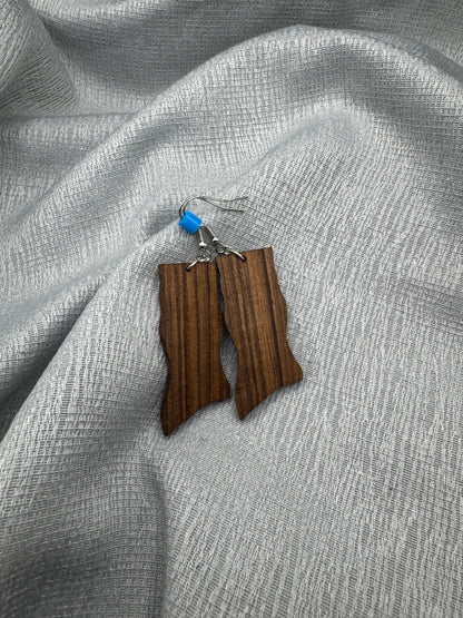 BOUCLES D'OREILLES NOYER