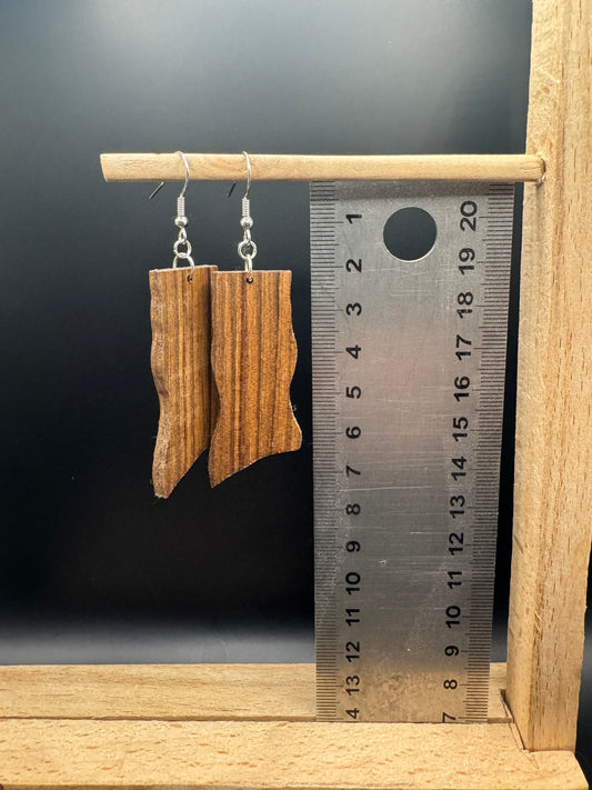 BOUCLES D'OREILLES NOYER