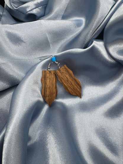 BOUCLES D'OREILLES NOYER