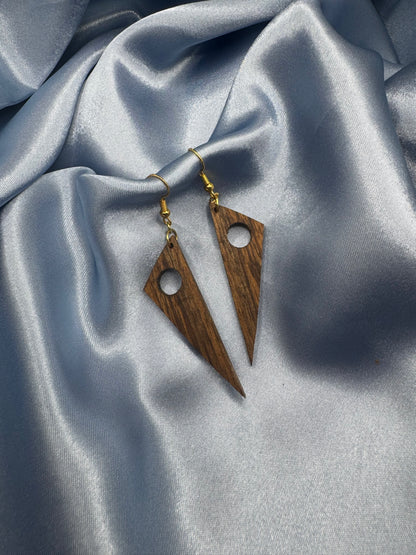 BOUCLES D'OREILLES NOYER