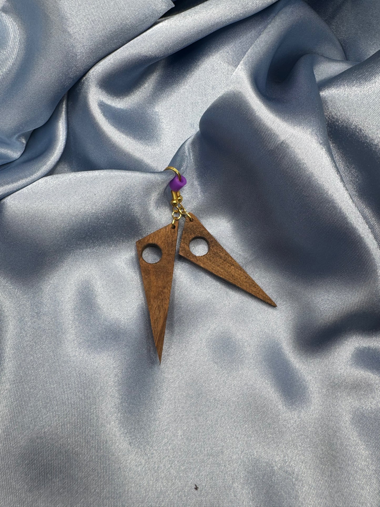 BOUCLES D'OREILLES NOYER