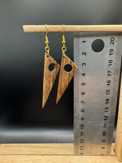 BOUCLES D'OREILLES NOYER