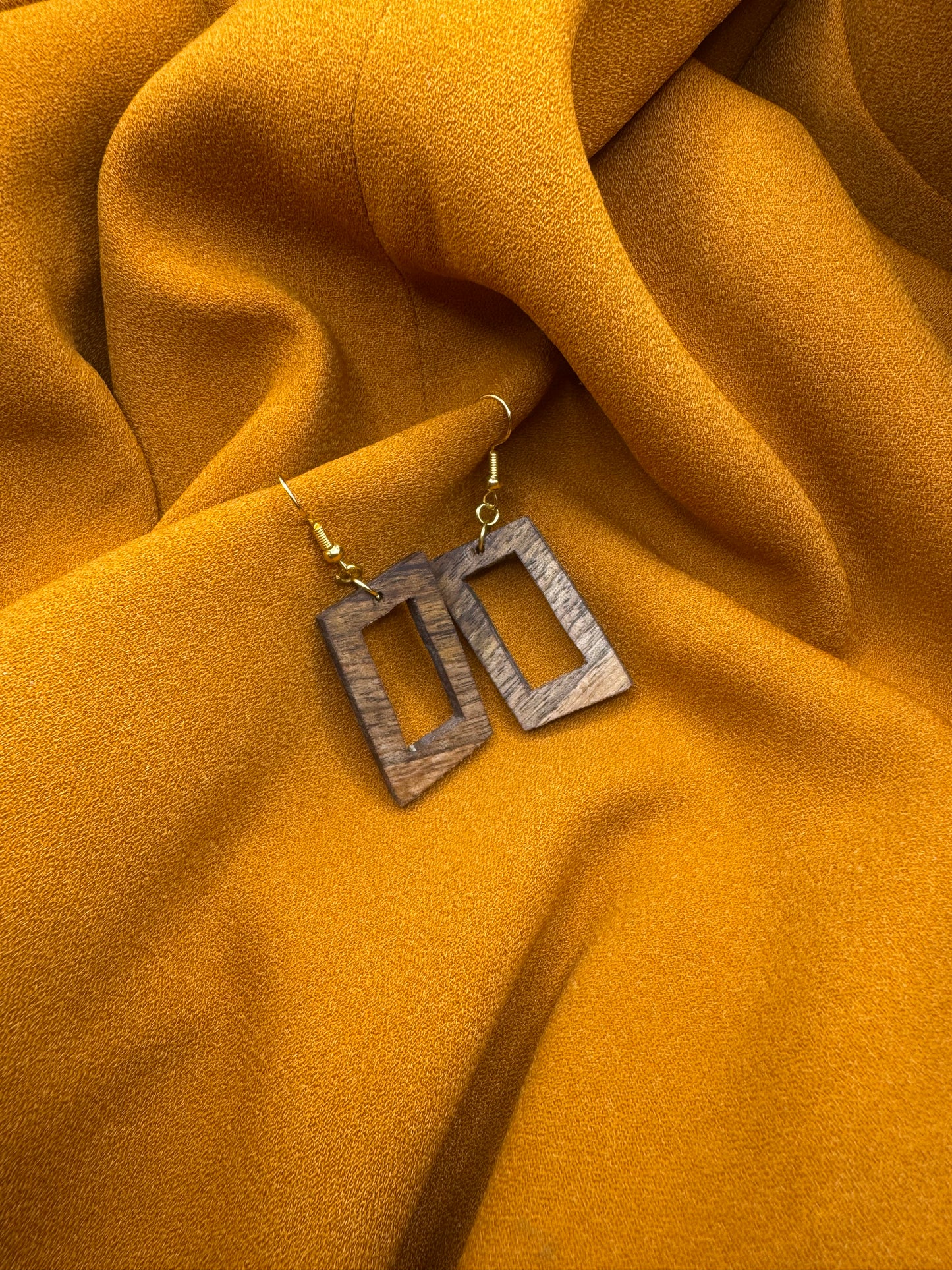 BOUCLES D'OREILLES NOYER