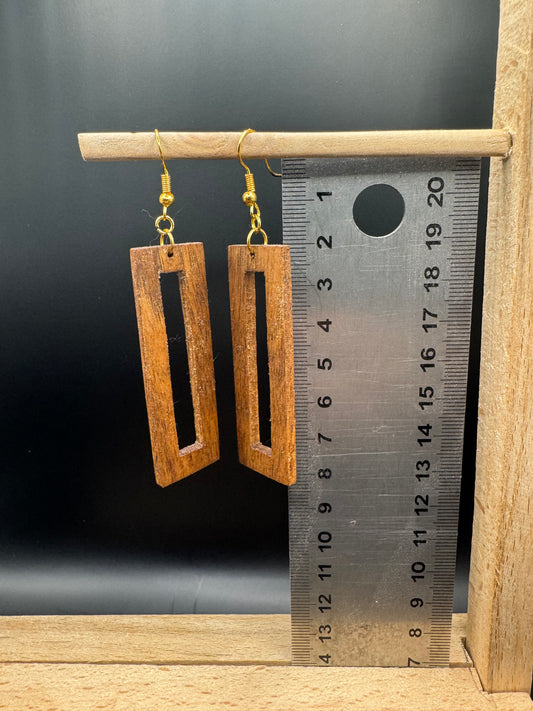 BOUCLES D'OREILLES NOYER