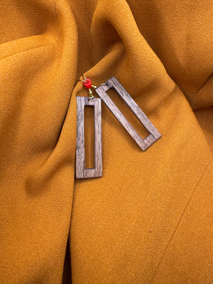 BOUCLES D'OREILLES NOYER