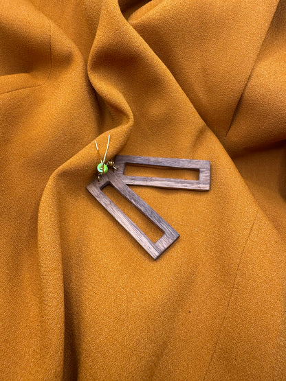 BOUCLES D'OREILLES NOYER