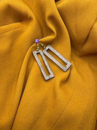 BOUCLES D'OREILLES NOYER