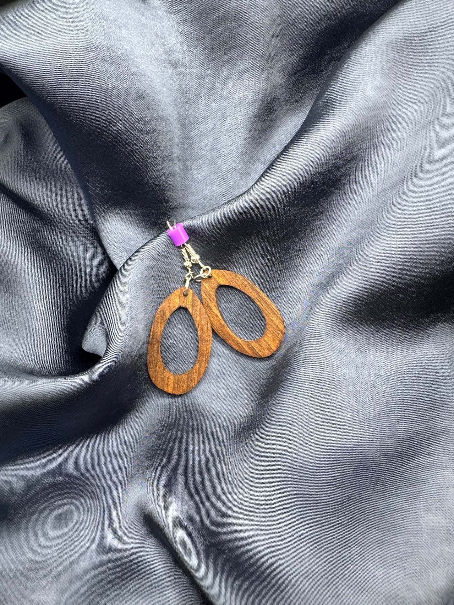 BOUCLES D'OREILLES NOYER