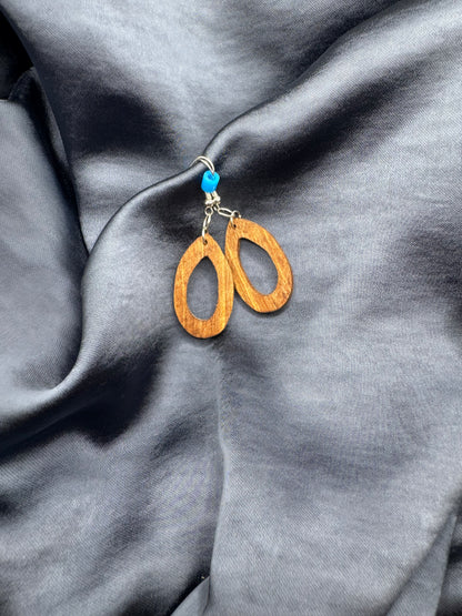 BOUCLES D'OREILLES NOYER