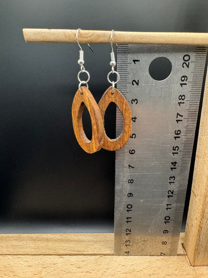 BOUCLES D'OREILLES NOYER