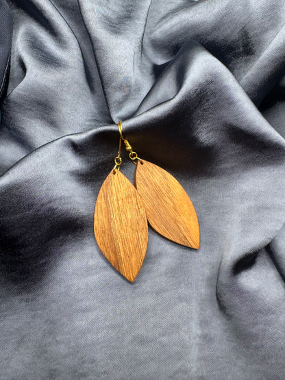 BOUCLES D'OREILLES NOYER